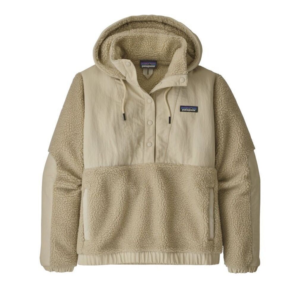 NWOT‎ Patagonia Pelican Tan Fleece Shelled Retro-X Sherpa Pullover Jacket Small